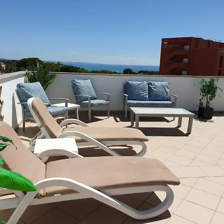 Charm T2 Al With Big Terrace Apartment